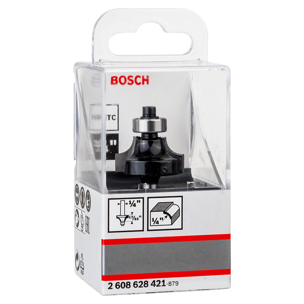 Fresa Borda Decorativa 1-4 Haste 1-4 com Rolamento Bosch 76366_0